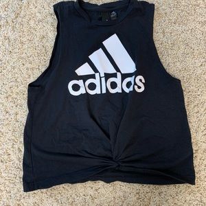 Adidas black tank top!